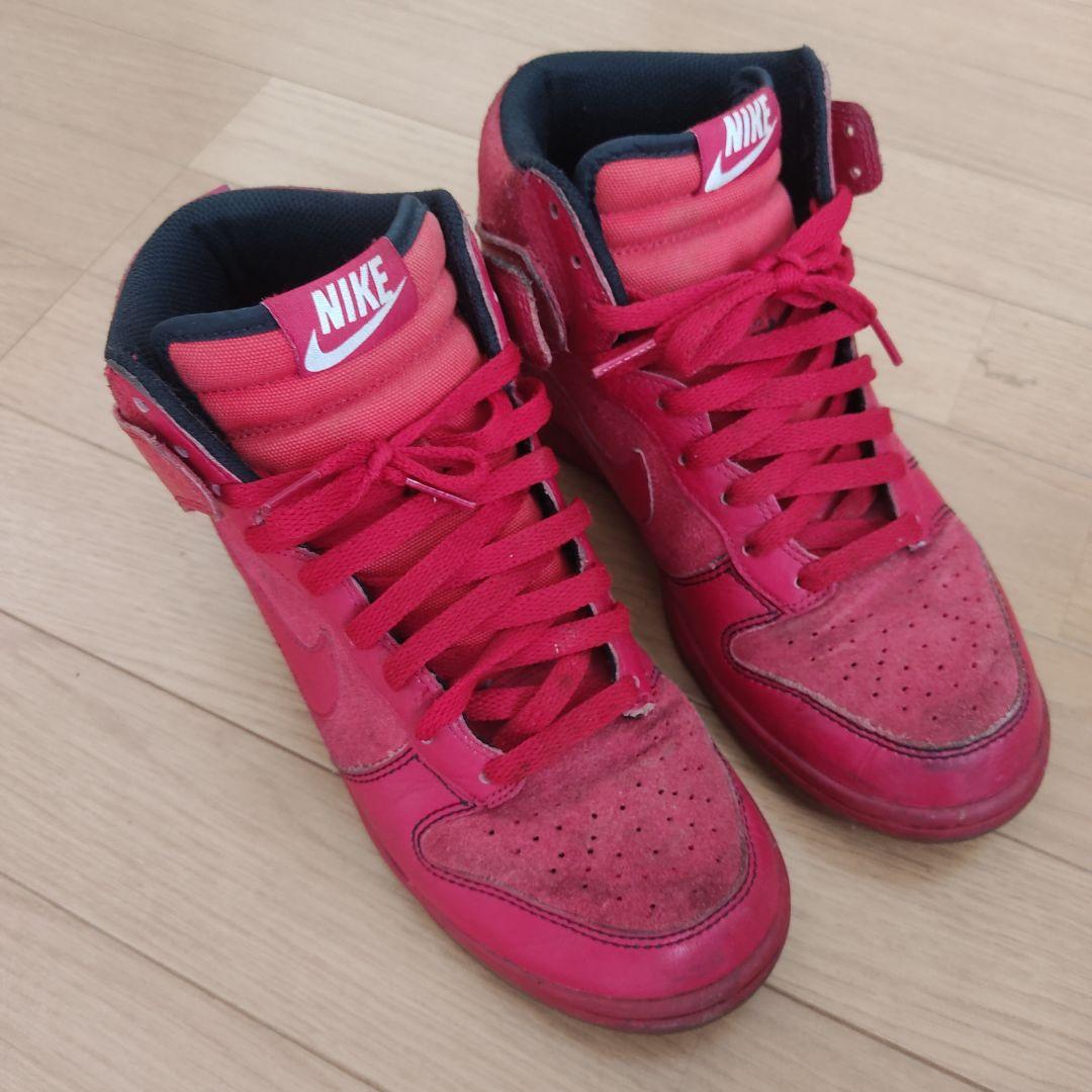 Nike 赤 ハイカット スニーカー