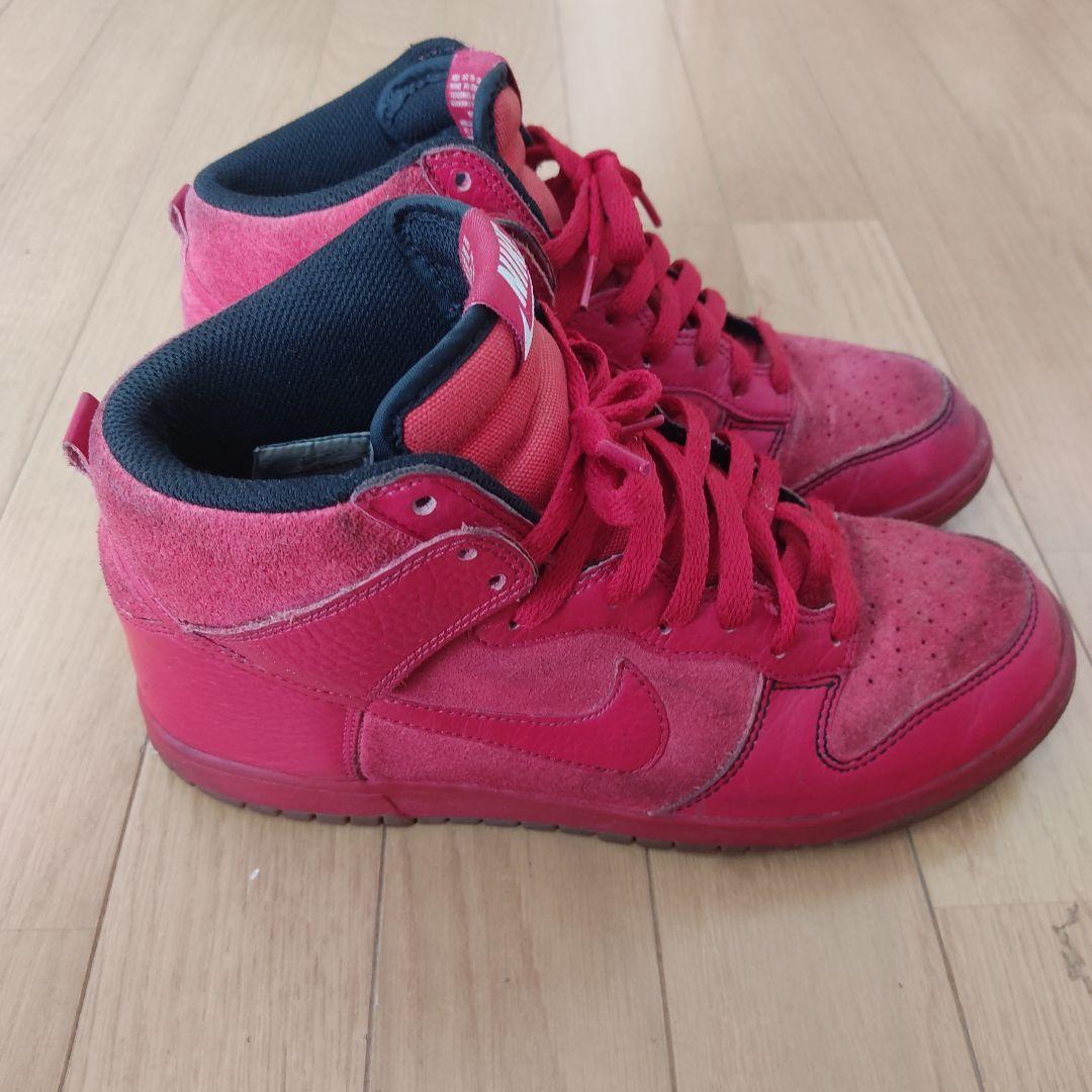 Nike 赤 ハイカット スニーカー