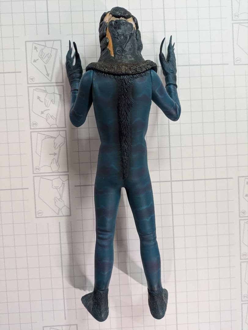 エクスプラス ウルトラQ 大怪獣シリーズ ケムール人 フィギュアカラー版