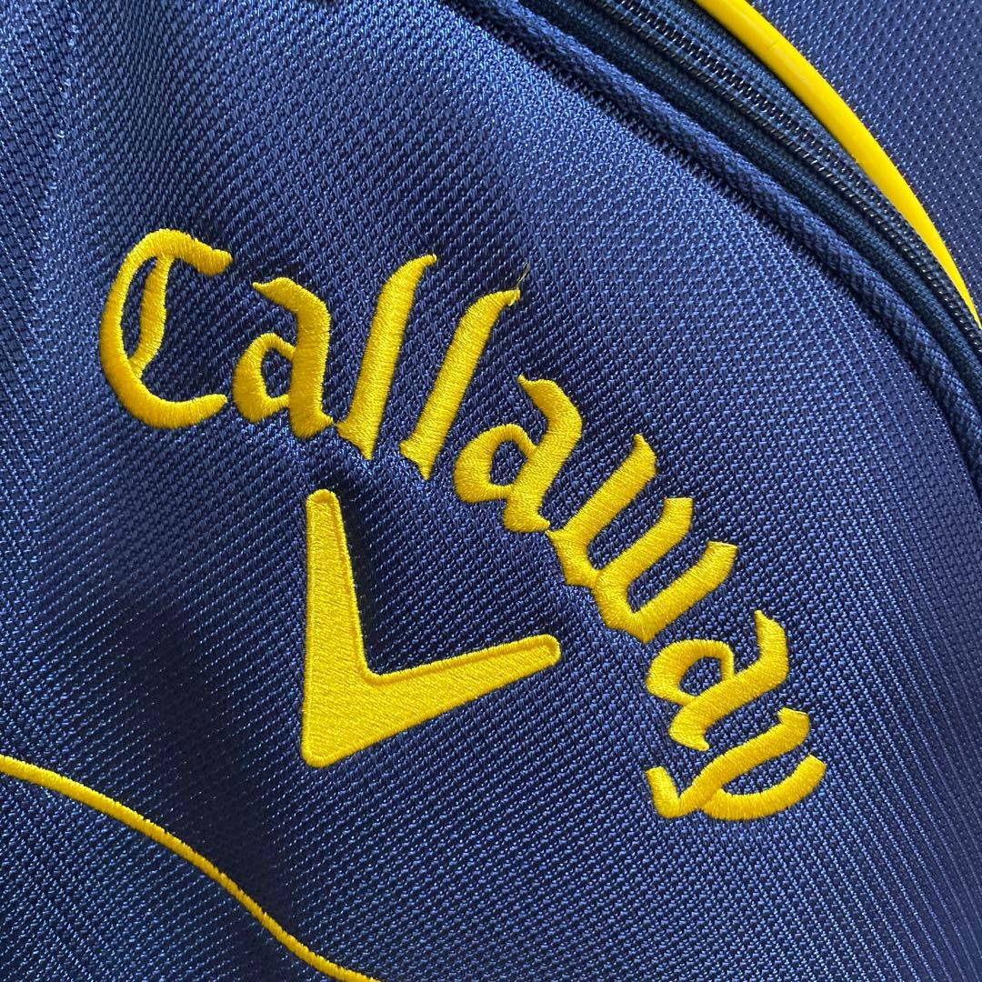 Callaway キャディバッグ ネイビー/イエロー