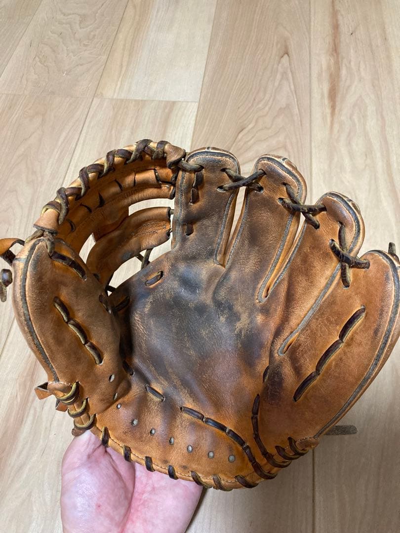 スラッガー軟式野球グローブ 茶色