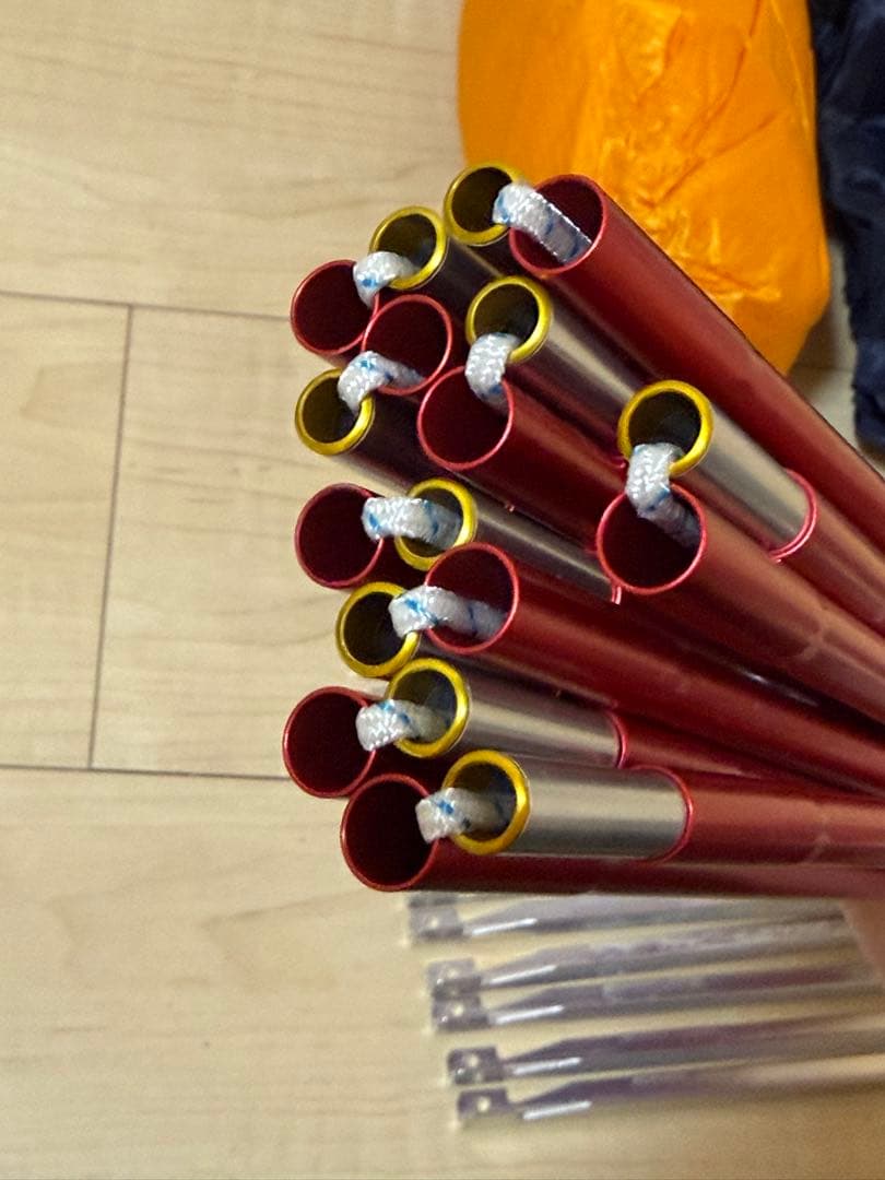 mont-bell ステラリッジ2 旧モデル スリーブ式 美品 フルセット