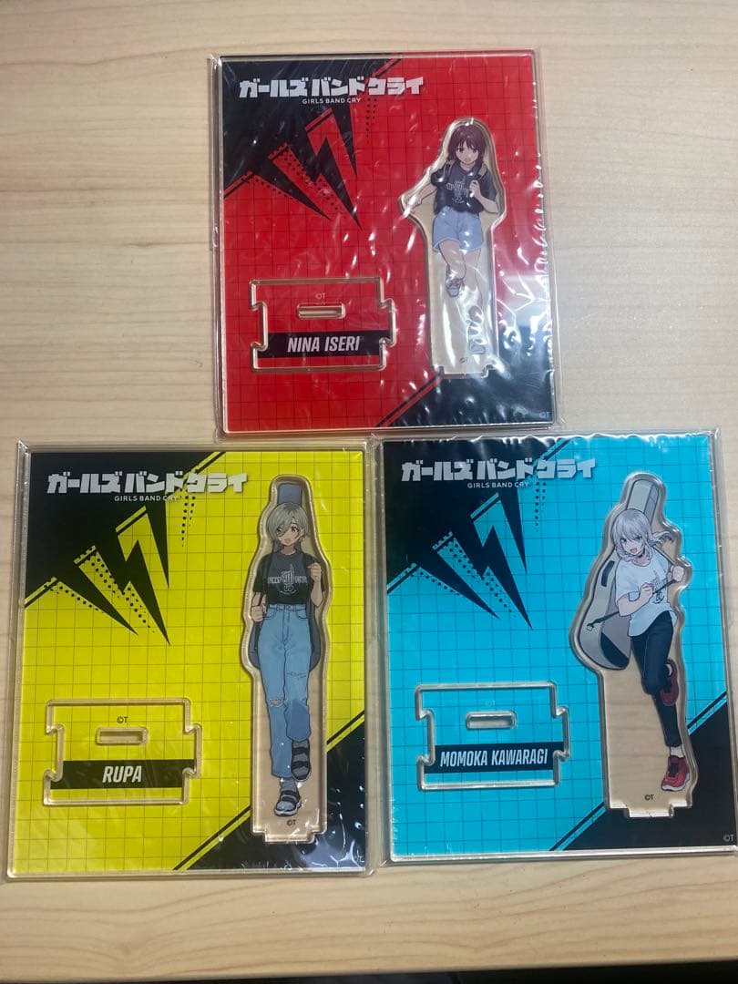 ガールズバンドクライ アクリルスタンド その他グッズ セット (おまけ付き)