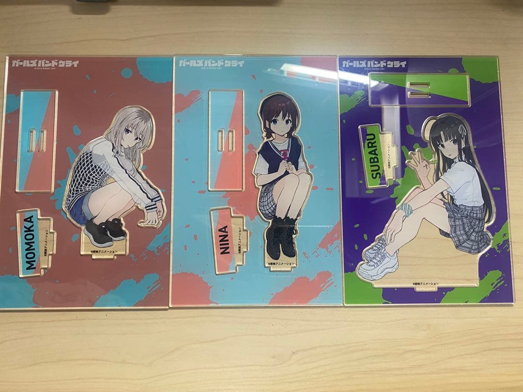 ガールズバンドクライ アクリルスタンド その他グッズ セット (おまけ付き)