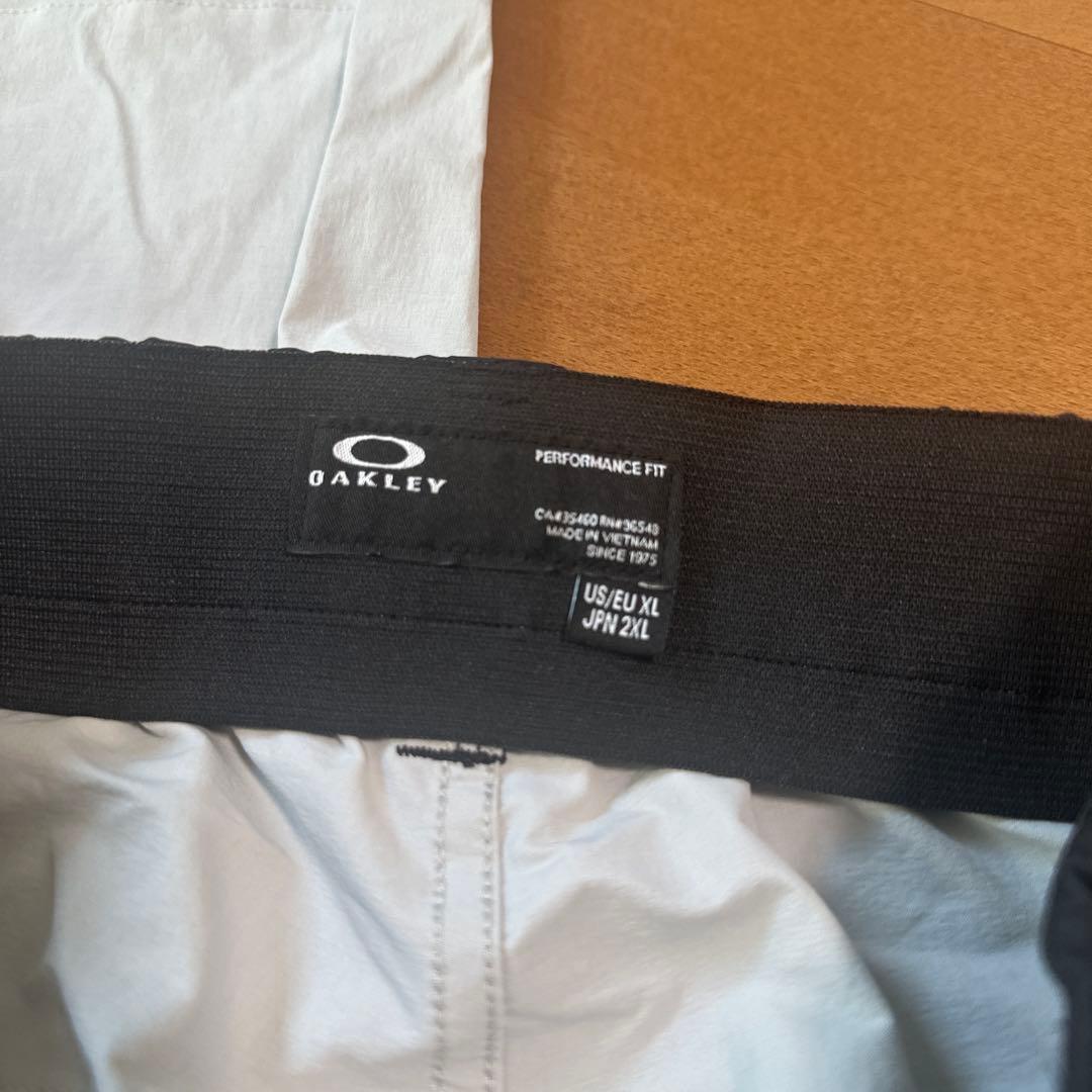 Oakley メンズ ゴルフパンツ ホワイト