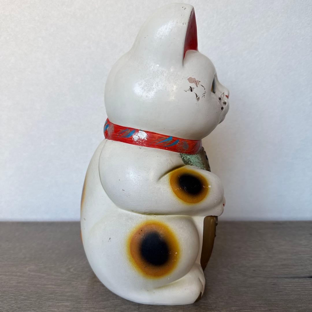 招き猫　郷土玩具　髭あり