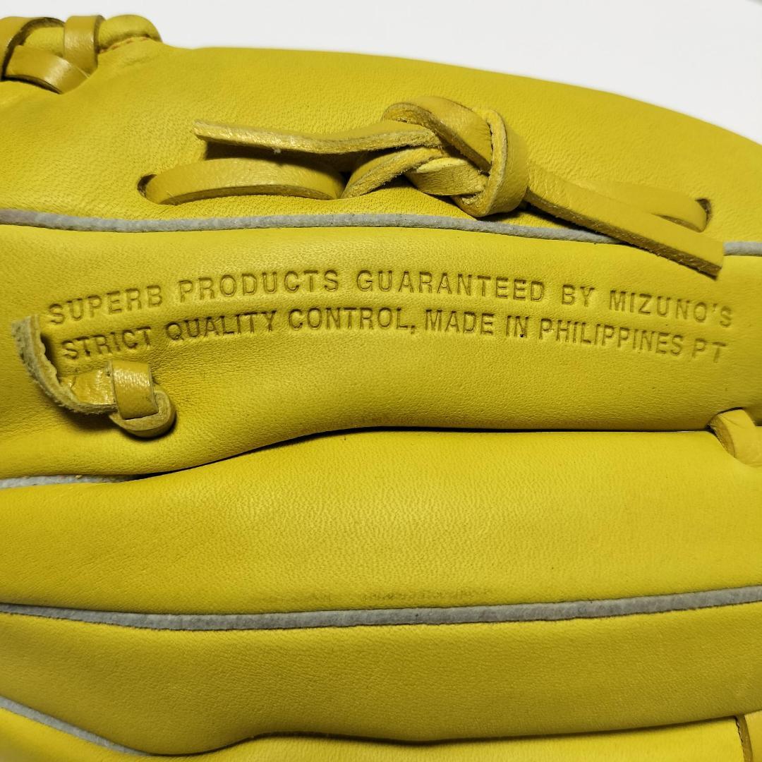 ✨未使用✨MIZUNO 軟式グローブ WILL DRIVE イエロー 野球