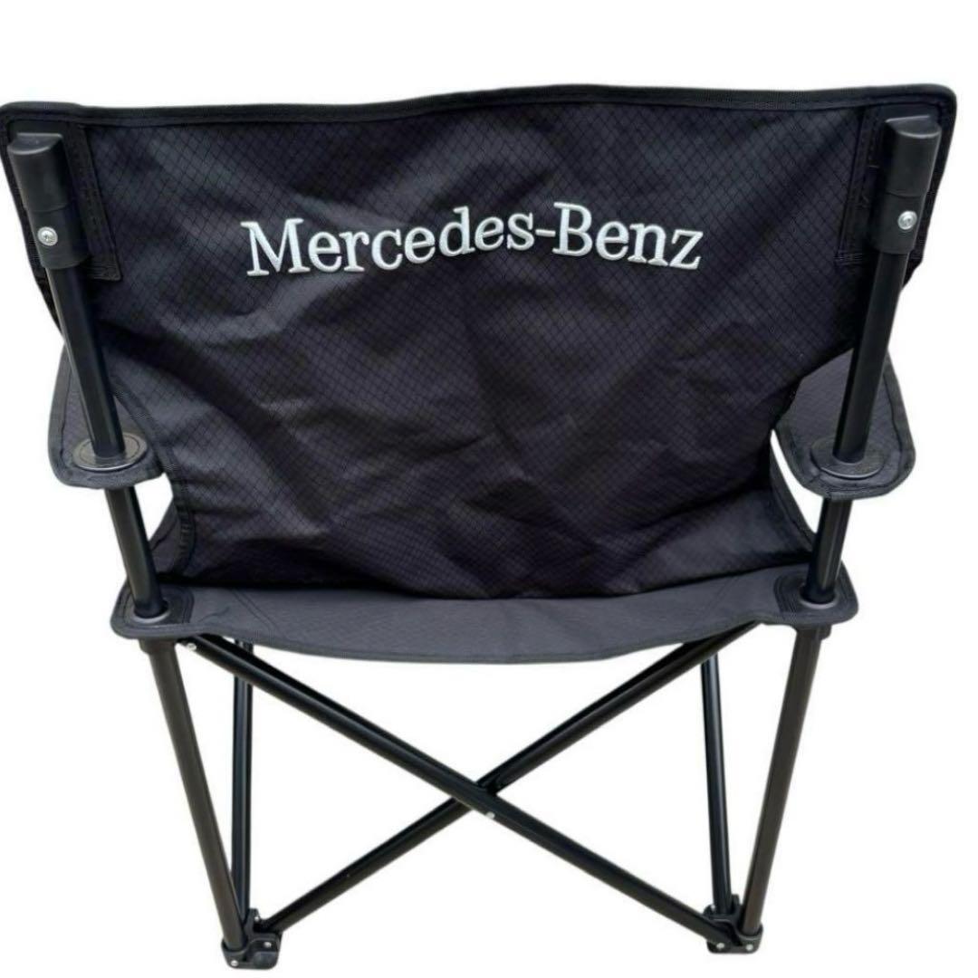 新品　Mercedes-Benz 折りたたみチェア ブラック