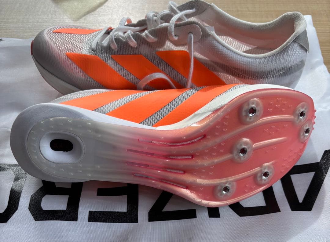 極美品 adizero プライム SP4 25.0cm