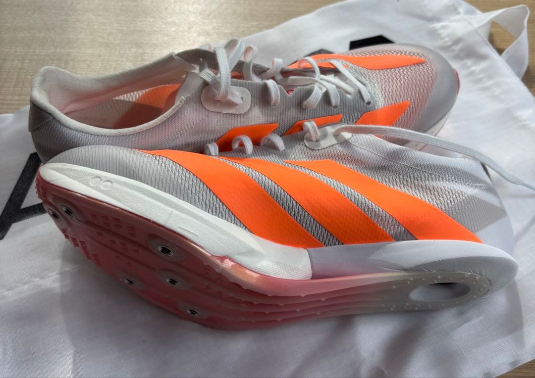 極美品 adizero プライム SP4 25.0cm