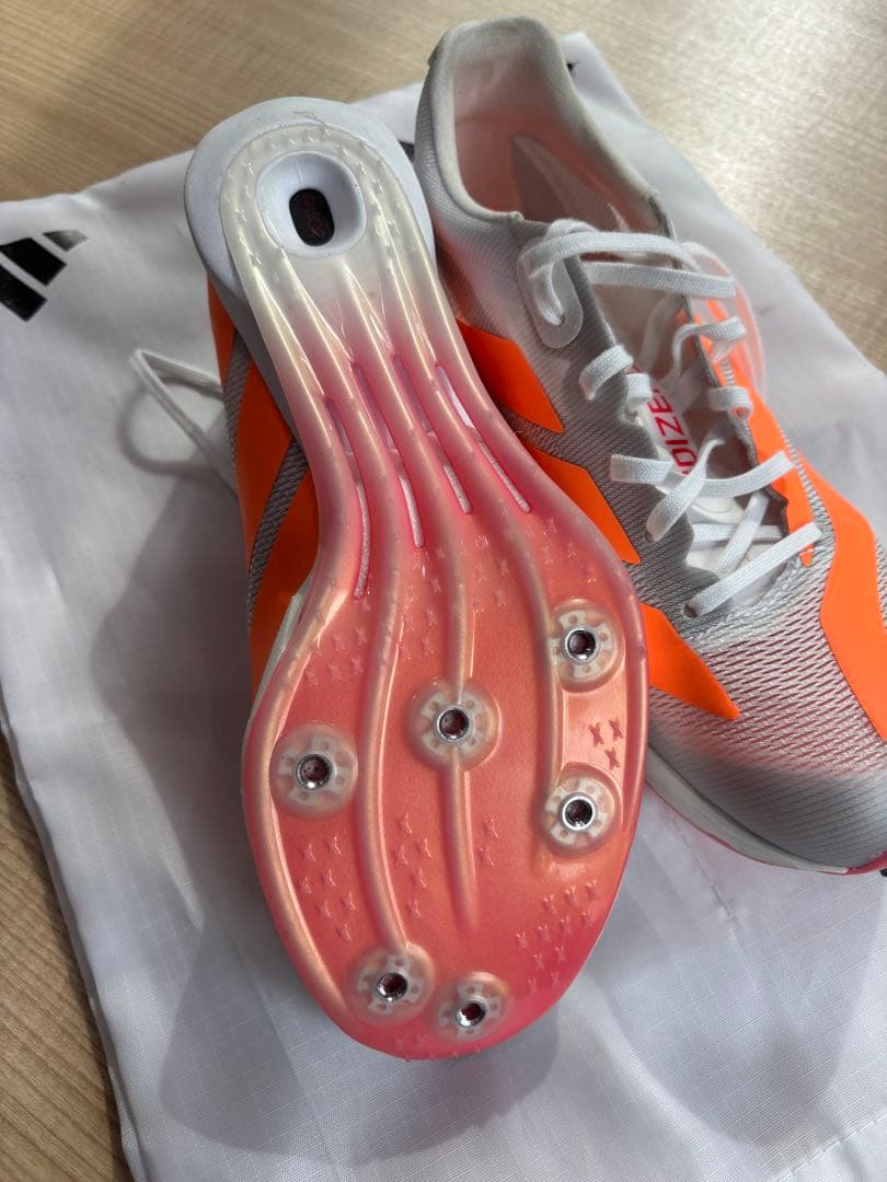 極美品 adizero プライム SP4 25.0cm