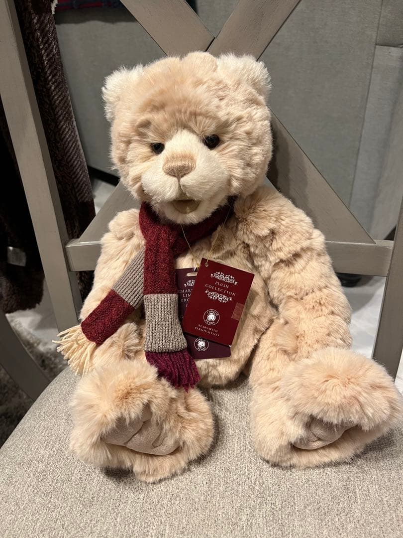 CHARLIE BEARS 世界1000体限定バニラプティング