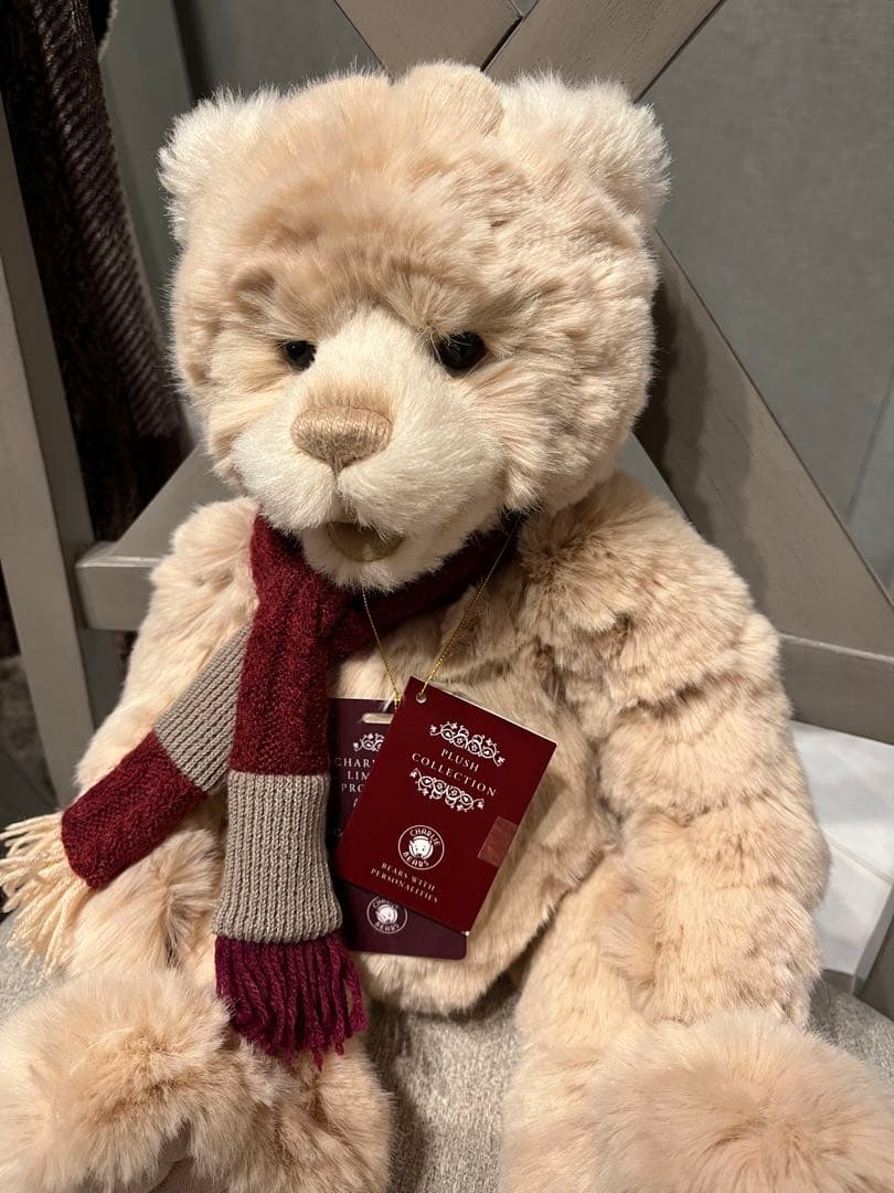 CHARLIE BEARS 世界1000体限定バニラプティング