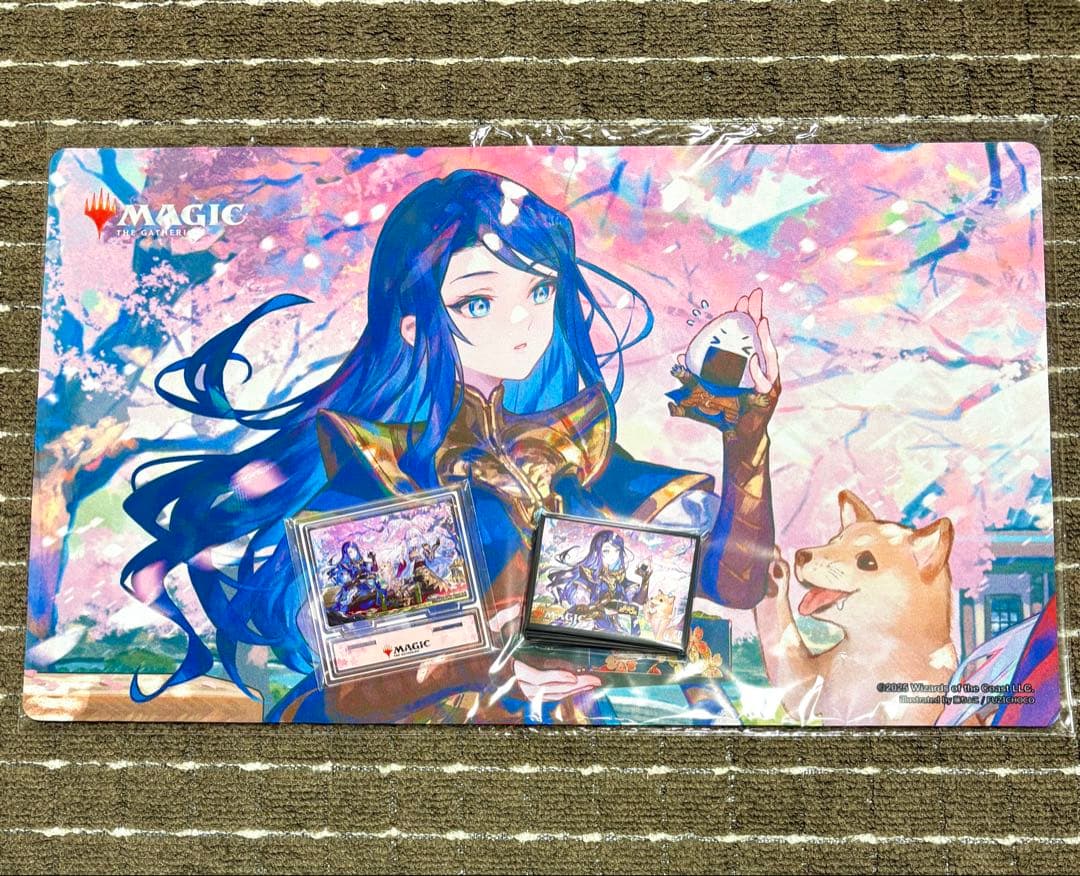 放浪皇のお花見 プレイマット＋スリーブ＋アクスタセット ナーセット【即日発送】