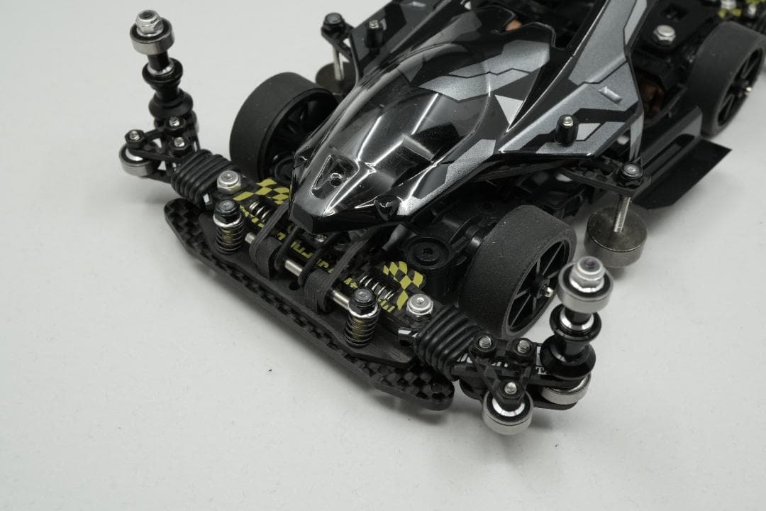 ミニ四駆 MSフレキ 完成マシン 漆黒機甲Ver. 海外優勝仕様