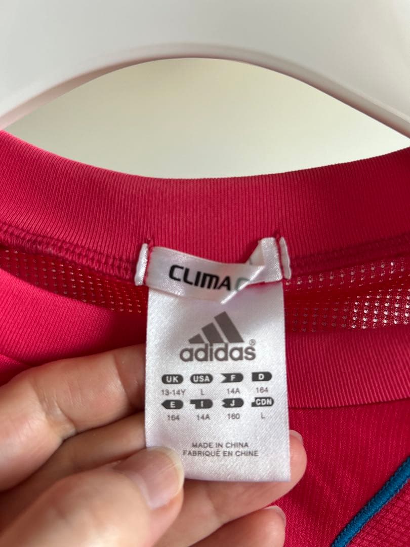 adidas F50 ピンク シャツ