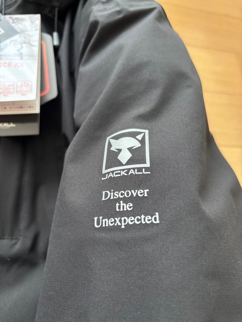 【新品未使用】ジャッカル　サーモフォースジャケット size M black