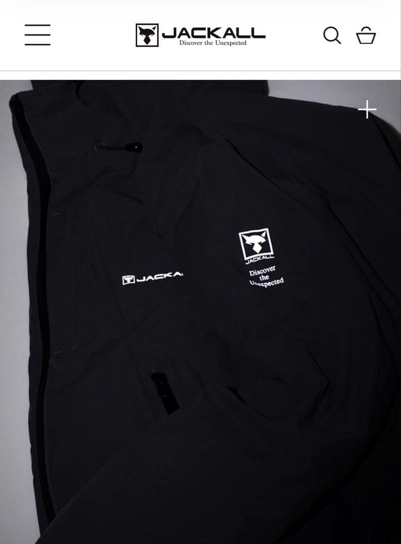 【新品未使用】ジャッカル　サーモフォースジャケット size M black