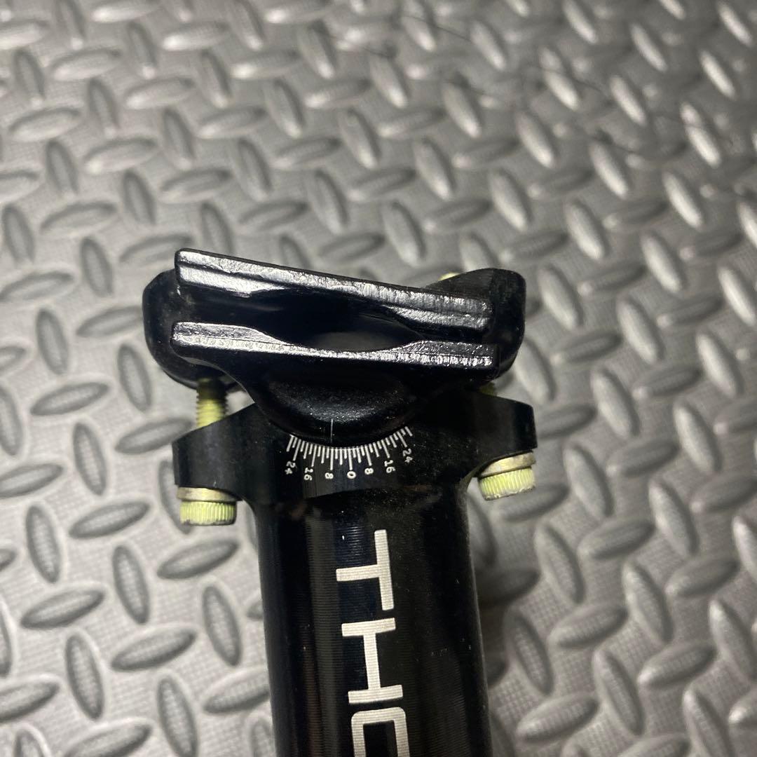 THOMSON シートポスト　Elite 31.6 x 367mm ブラック