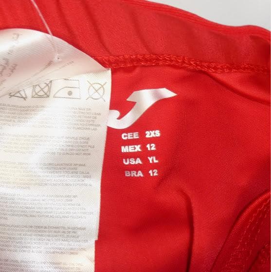 Joma 陸上用パンツ レッド 2XSレーシングブルマ レーシングショーツ