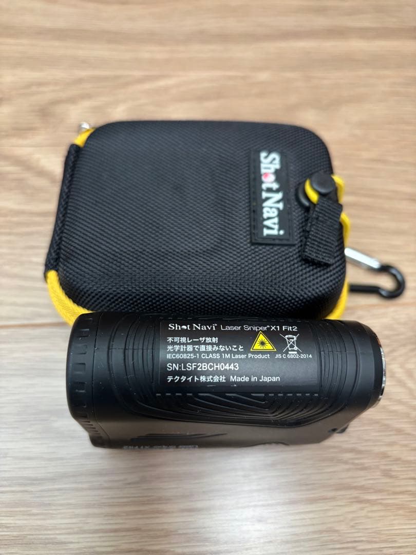 ラウンド用品・アクセサリー Shot Navi Laser Sniper X1 Fit2