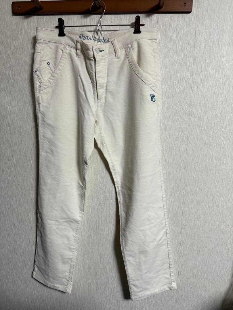 中古 サイズ6 パーリーゲイツ パンツ オフホワイト