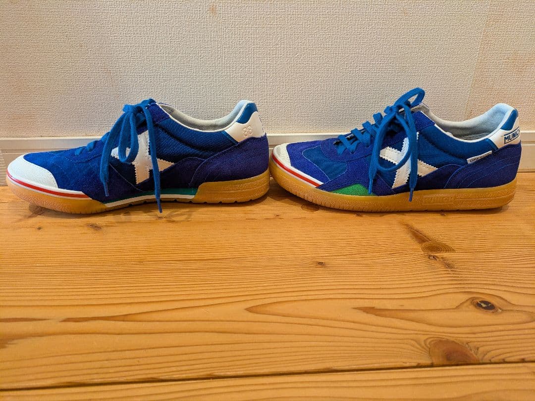 Munich GRESCA スニーカー 青 BMZインソール EU39