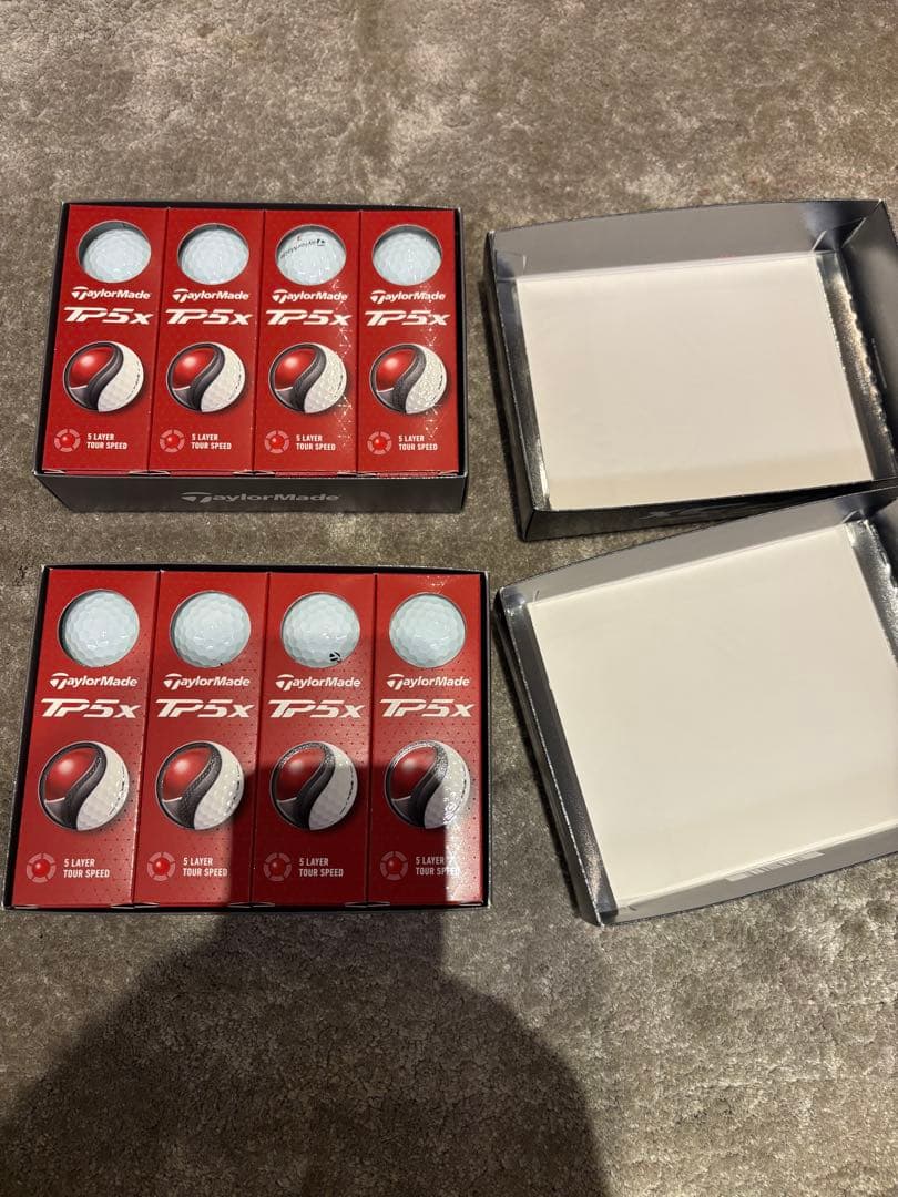 TaylorMade TP5x ゴルフボール 5層構造　2ダースセット　24個