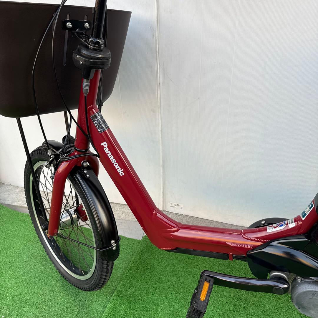 Panasonic電動アシスト自転車20インチ レッド【引き取り限定】