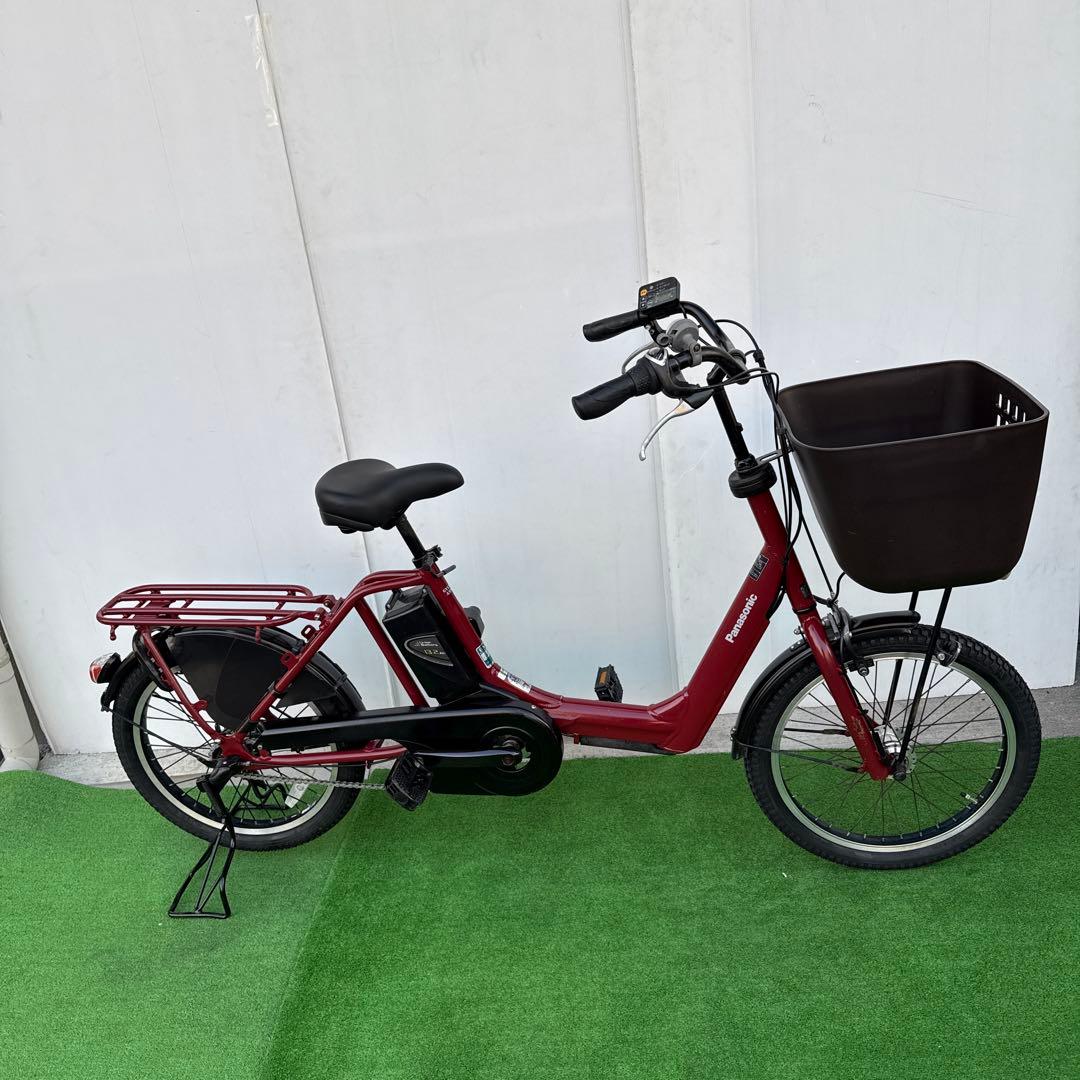 Panasonic電動アシスト自転車20インチ レッド【引き取り限定】