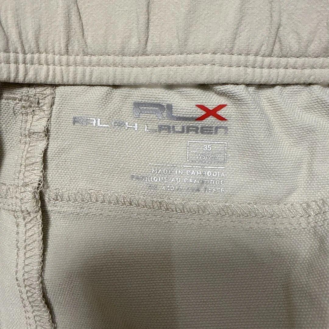 RLX ベージュゴルフパンツ35