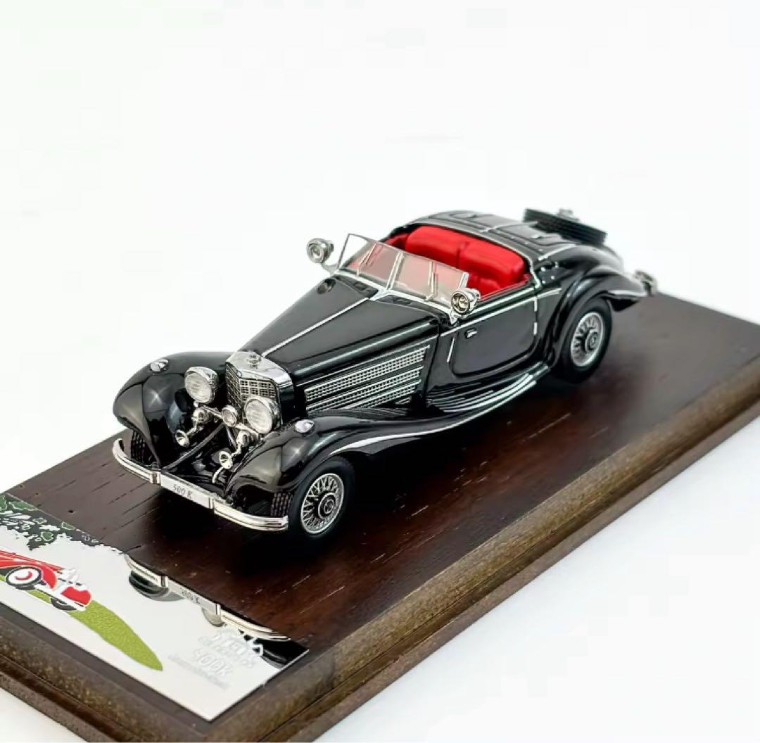 1/64 ベンツ 500K クラシックカー ミニカー