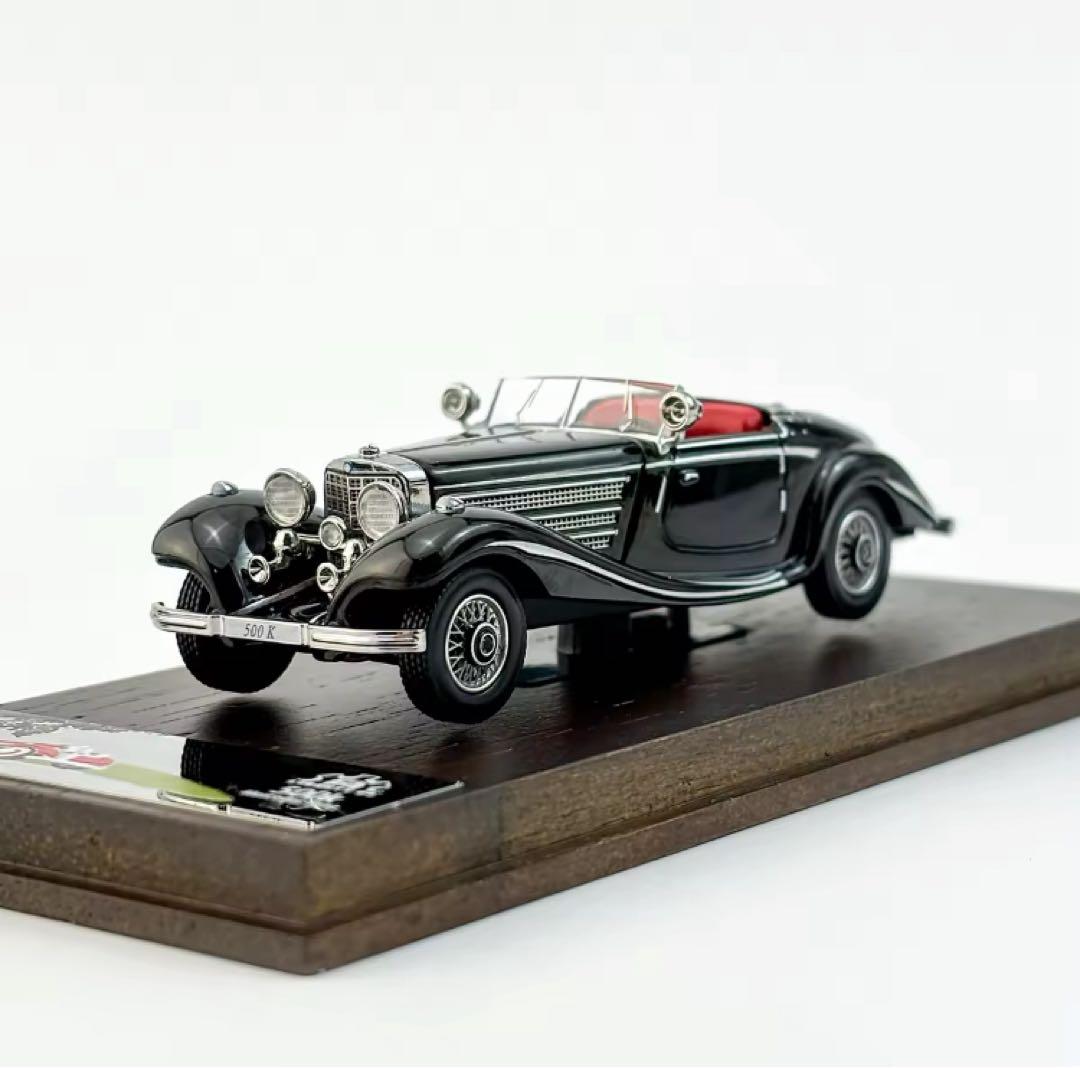 1/64 ベンツ 500K クラシックカー ミニカー