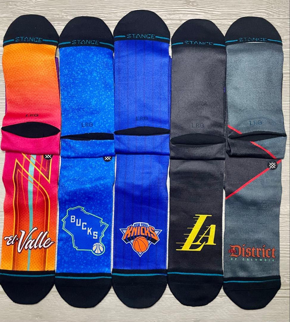 STANCE NBA チームソックス 5足セット 新品未使用