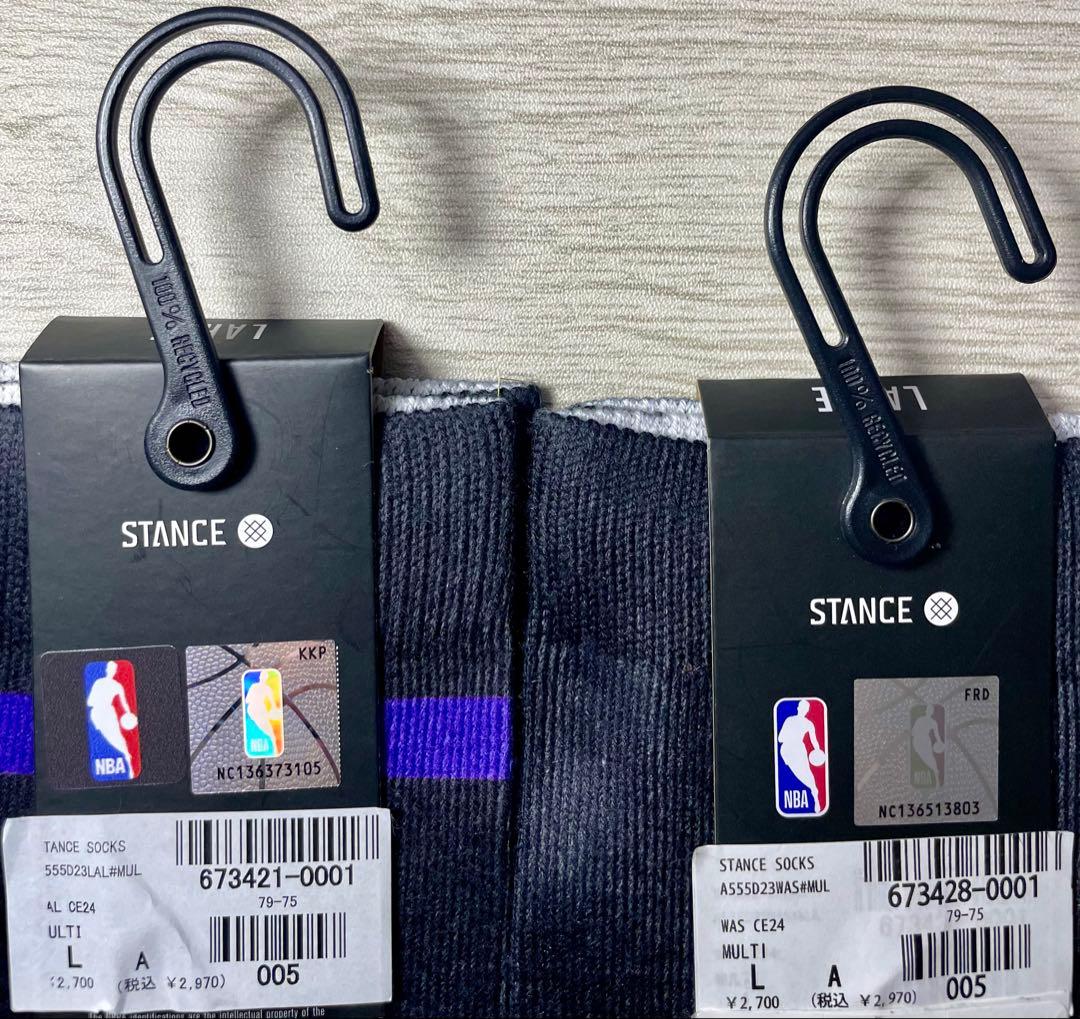 STANCE NBA チームソックス 5足セット 新品未使用