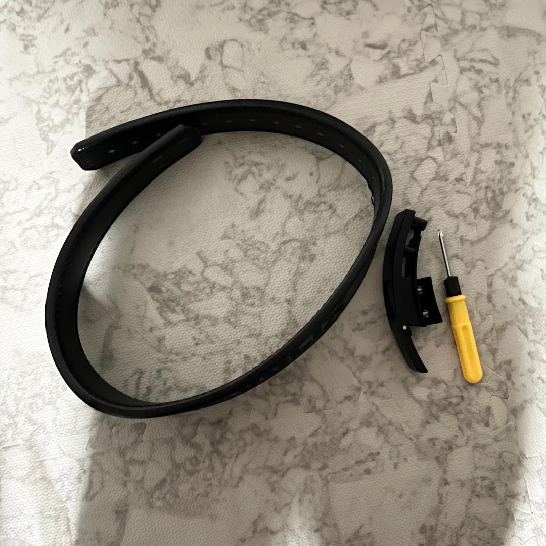 VOLIX レバーアクションベルト ナロータイプ ブラック L