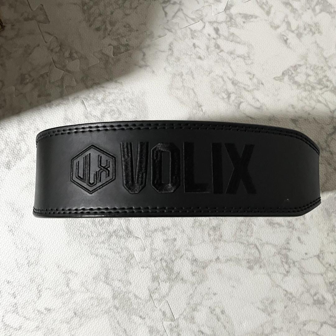 VOLIX レバーアクションベルト ナロータイプ ブラック L