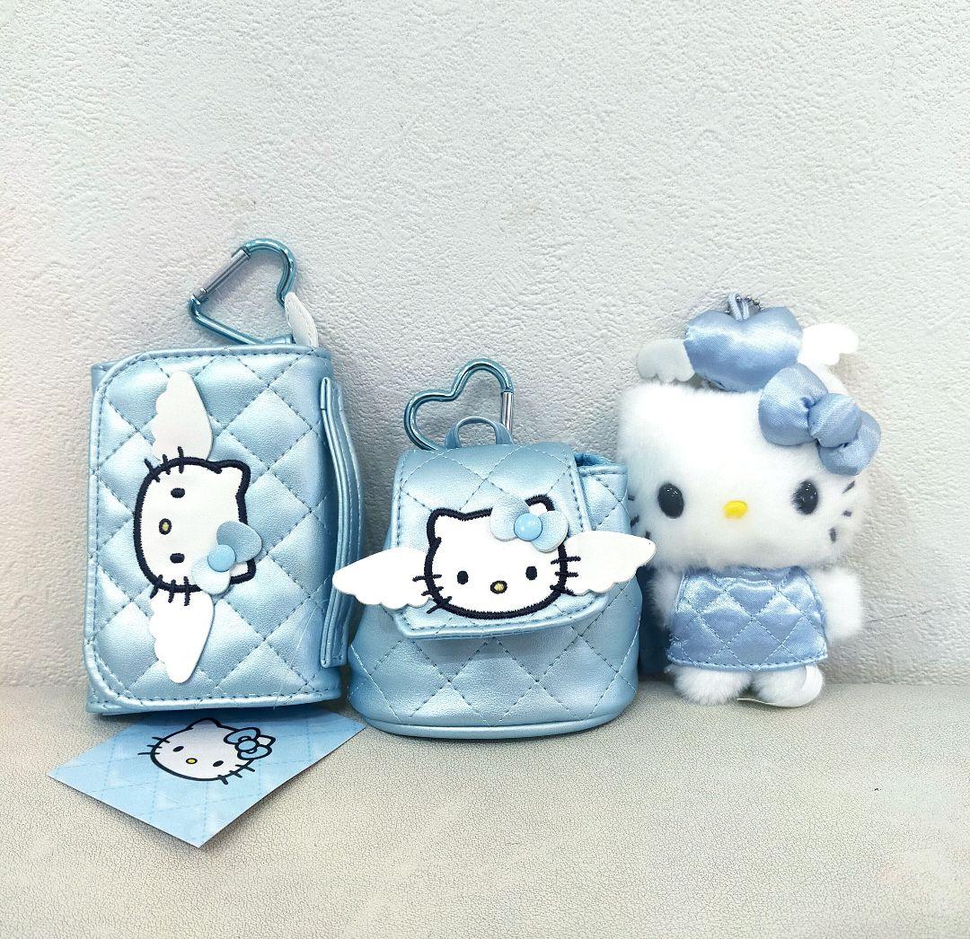 Sanrio　平成 ミニチュアキルト　エンジェル　キティ 3点　新品