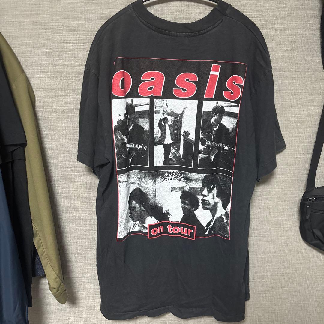 oasis オアシス　ユニオンジャック　tシャツ ブラック XL