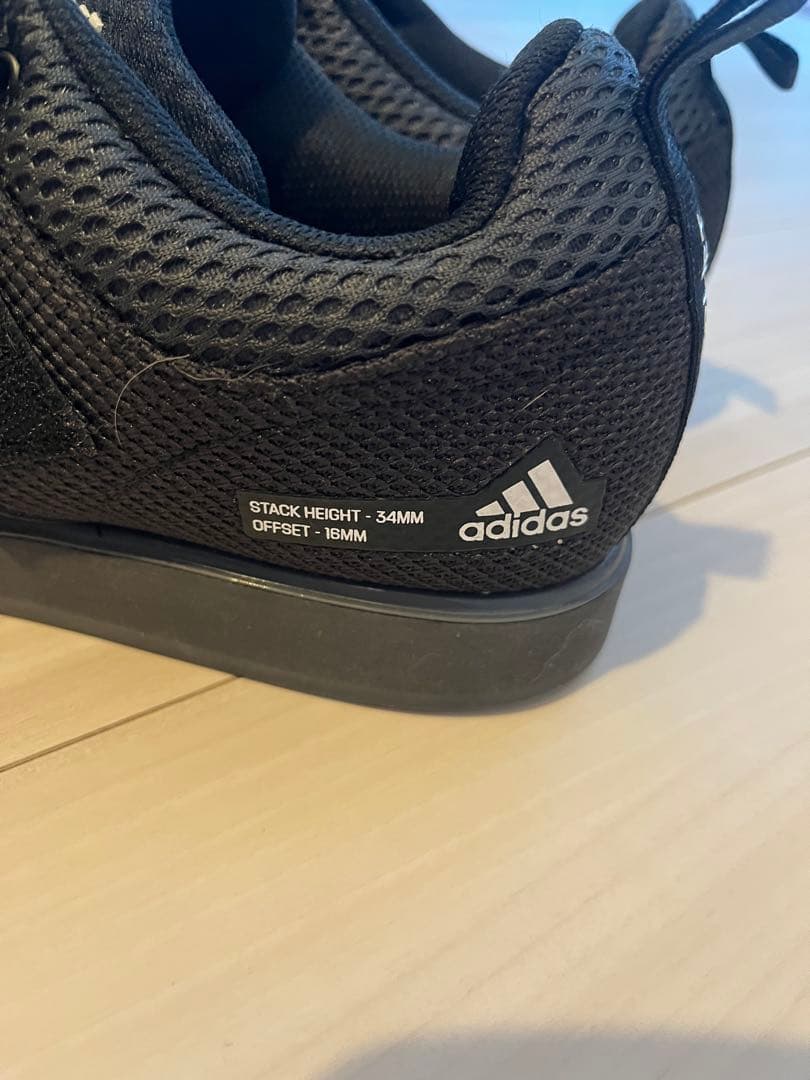 adidas Powerlift ブラック シューズ