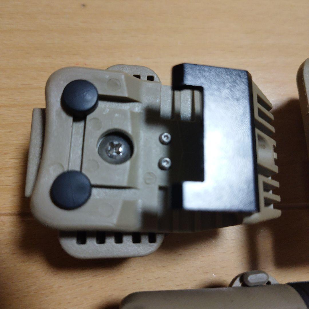 SUREFIRE HL1 HELMET LIGHT モールクリップセット　電池付