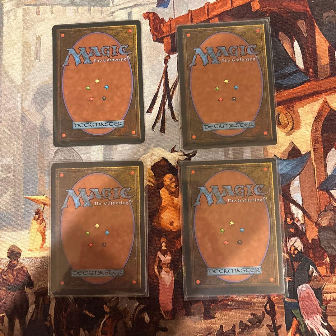 MTG 《硫黄泉/Sulfurous Springs》英語４枚
