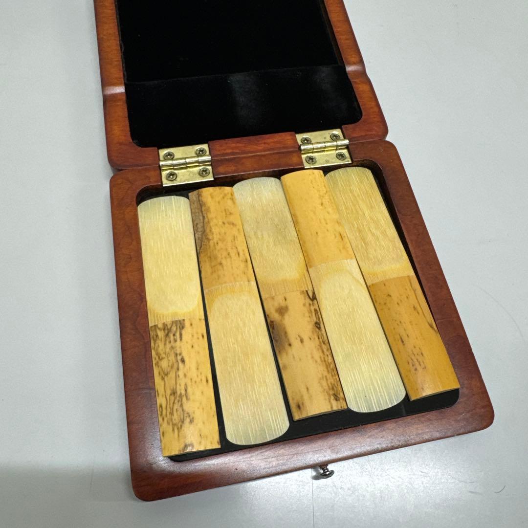 木製 テナーサックス リードケース