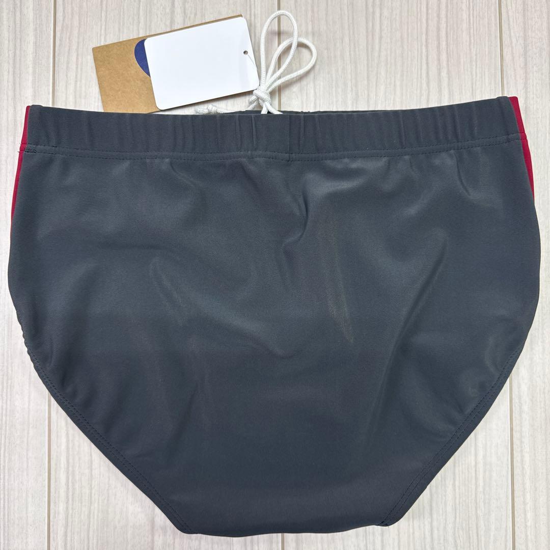 アシックス　女子陸上レーシングショーツ　3XLサイズ　ダークグレー×エンジ　新品
