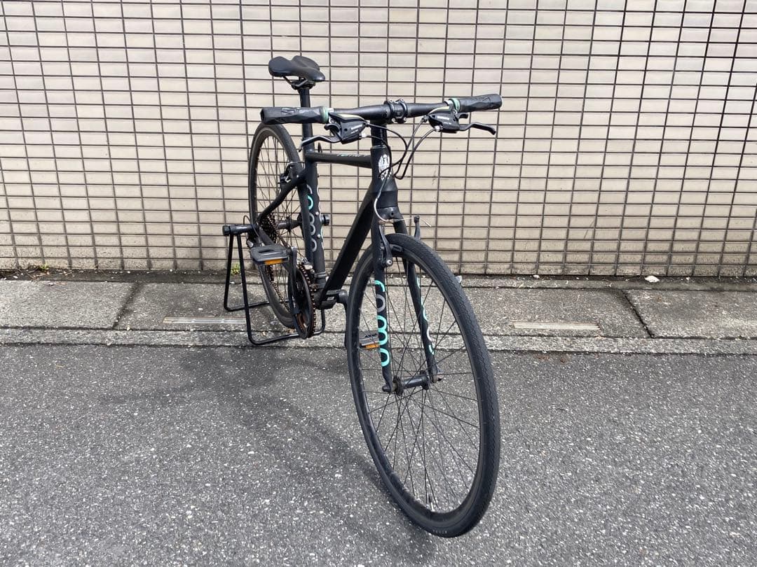 BIANCHI ROMA 4 ビアンキ ローマ 4 マットブラック 前3×後8速