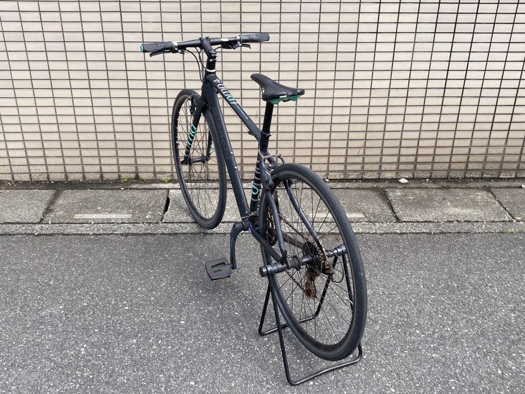BIANCHI ROMA 4 ビアンキ ローマ 4 マットブラック 前3×後8速