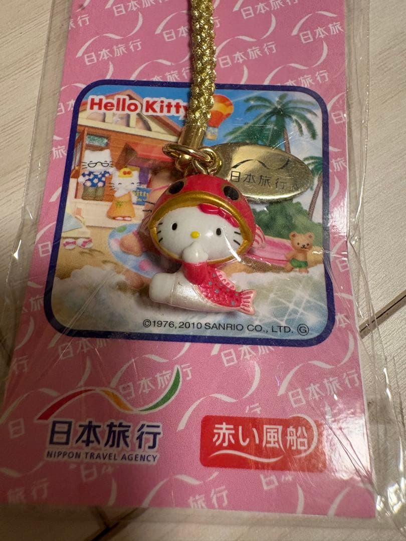 【非売品】ご当地キティ 伊東温泉 根付け