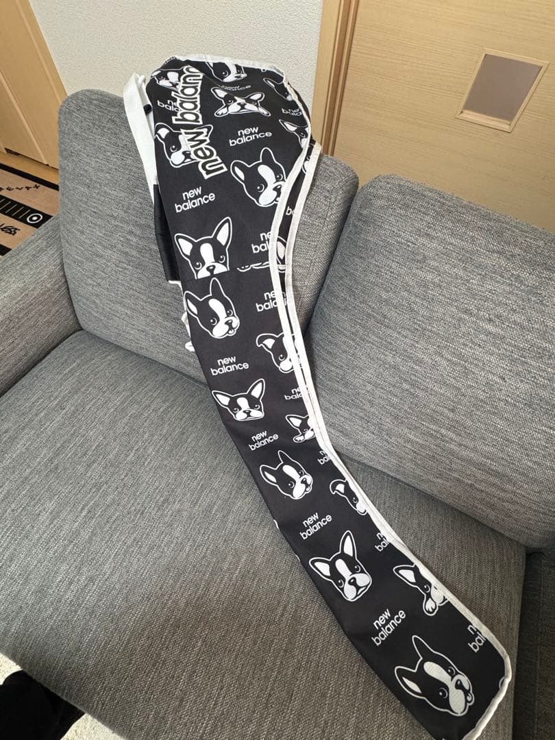 new balance ゴルフバッグ 犬の顔柄