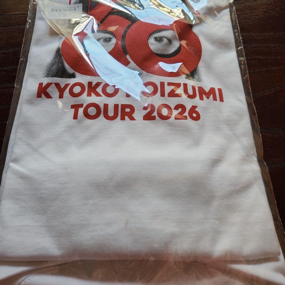 小泉今日子　2026年ツアーTシャツ　新品未開封