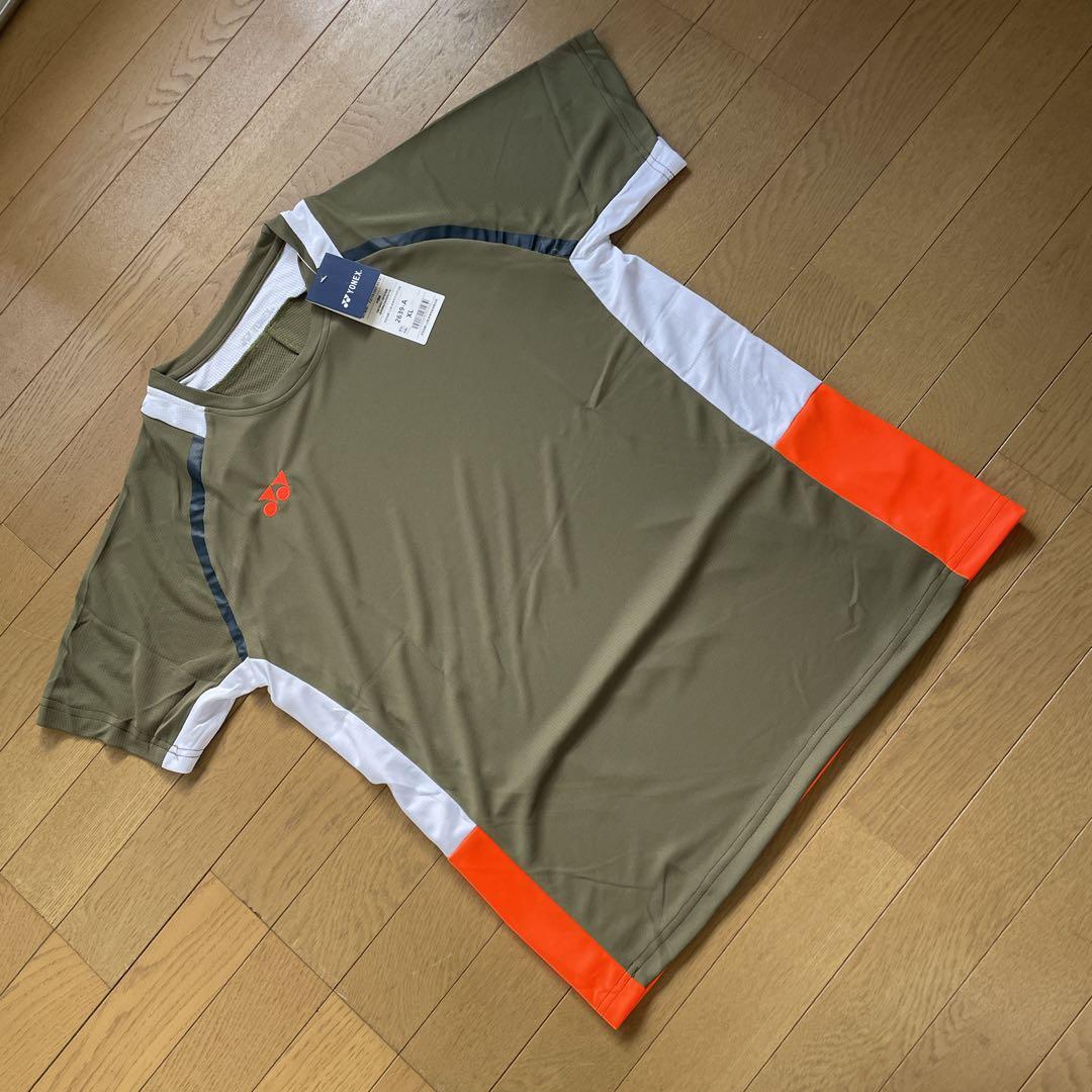 ヨネックス　YONEX テニス＆バドミントン　ゲームウェア　新品　L カーキ
